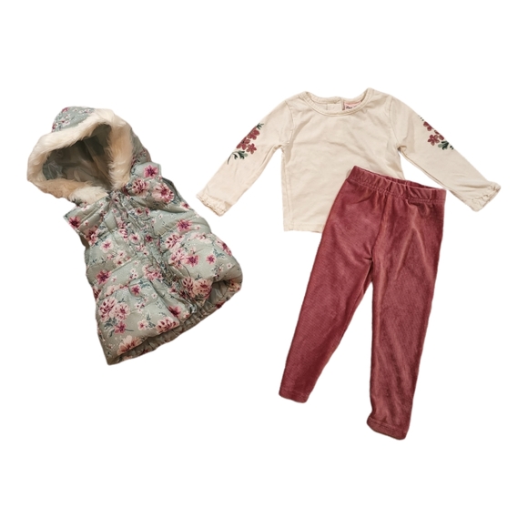 Little Lass 3 pc Set Toddler Girls 2T